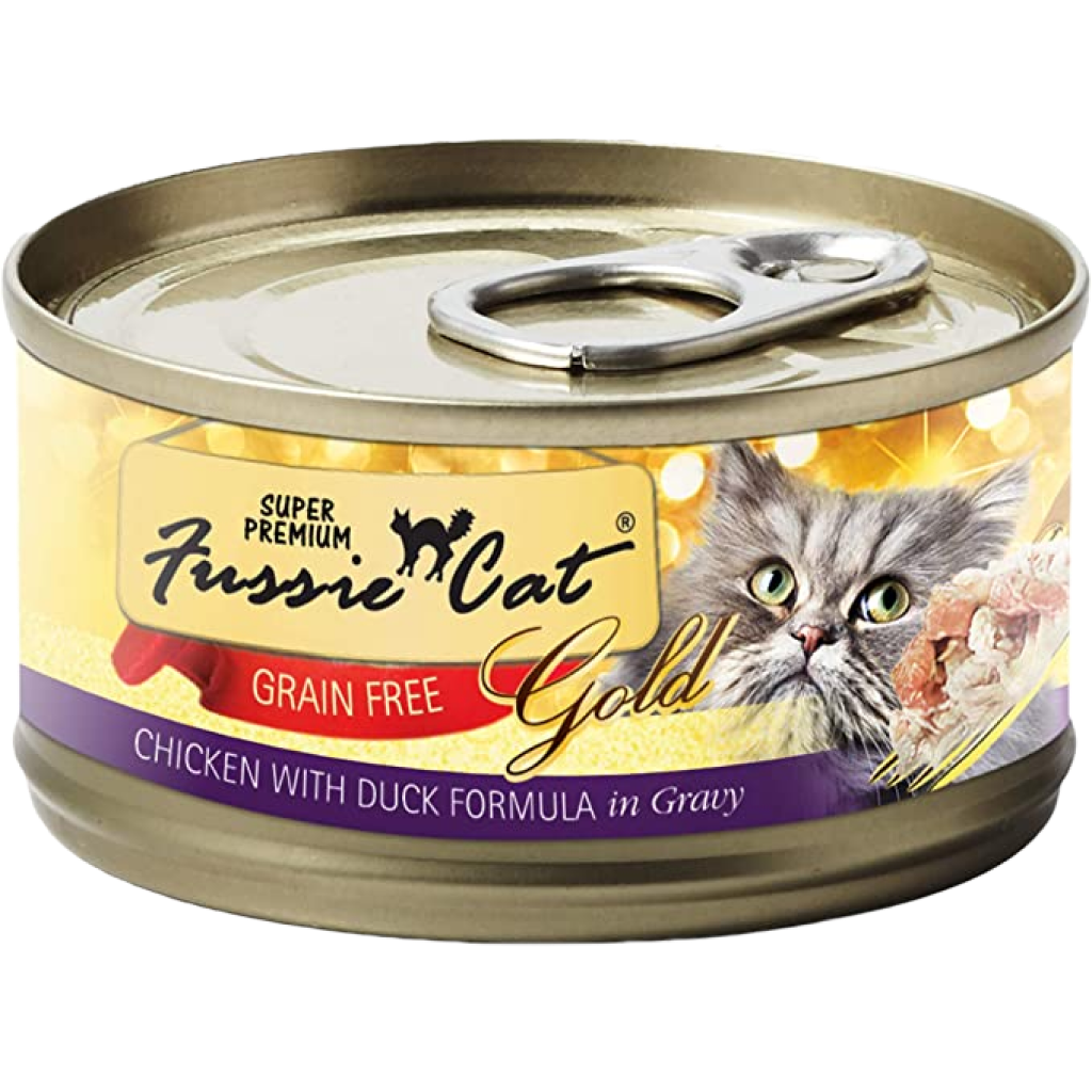 Fussie Cat Super Premium Chicken With Duck Formula In Gravy 2.8-oz image number null