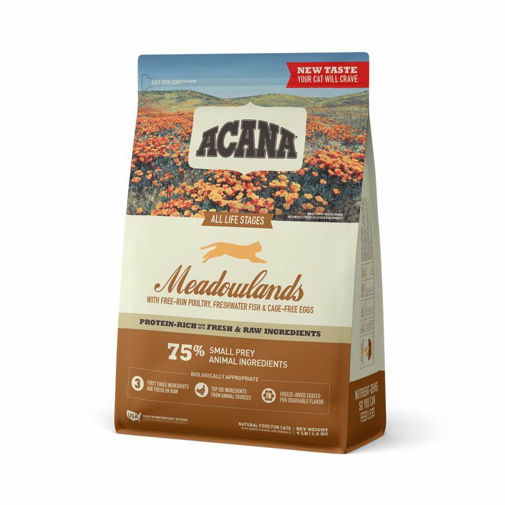 Acana Meadowlands Cat Food, 3-lb image number null