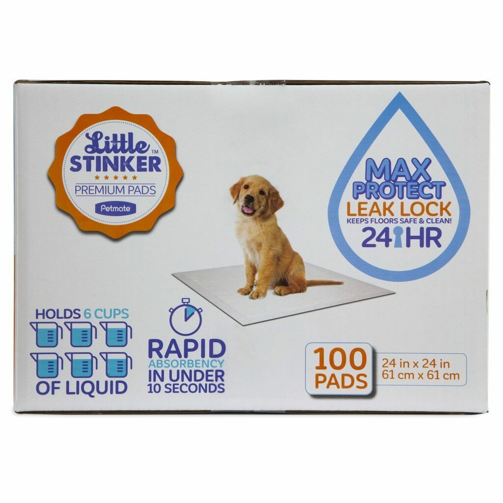 Petmate Little Stinker House Training Pad 24X24" 100 Pack image number null