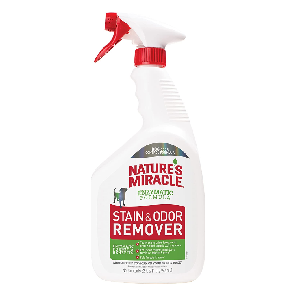 Nature’s Miracle Dog Stain And Odor Remover Spray, 32-oz image number null