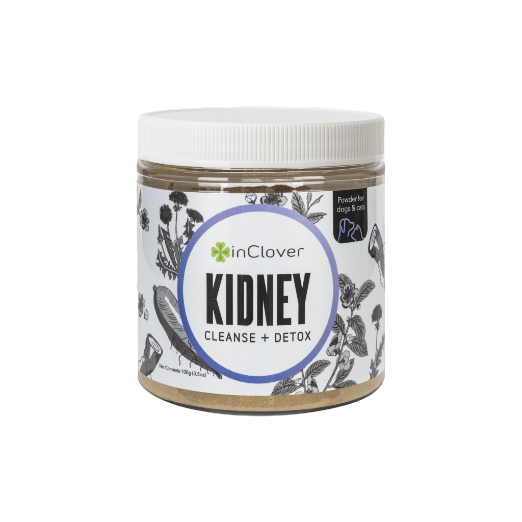 Inclover Kidney - Cleanse + Detox - Dog & Cat Supplement, 100g image number null