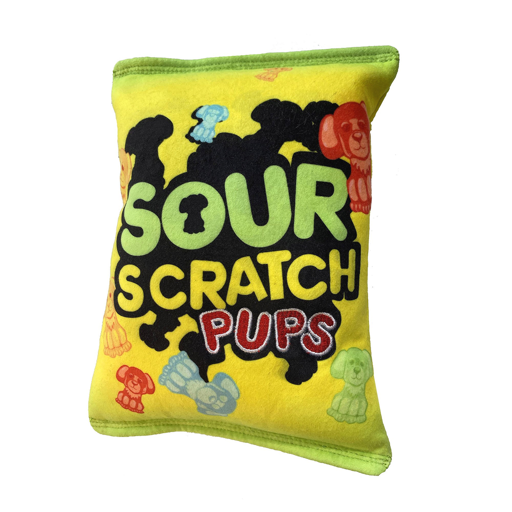 Huxley & Kent Dog Power Plush SOUR SCRATCH-LG image number null