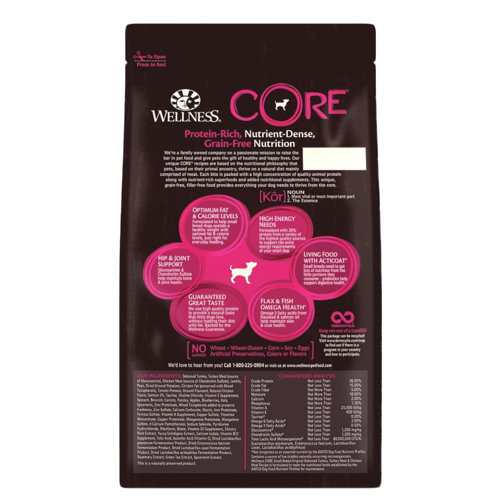 Wellness Core Natural Grain Free Dry Dog Food,  Breed image number null