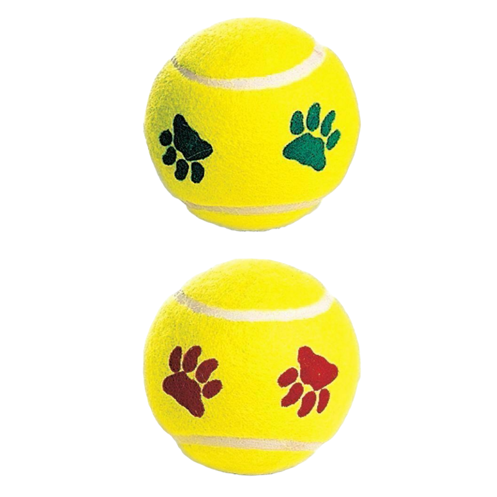 2-Pack Tennis Balls Dog Toy image number null