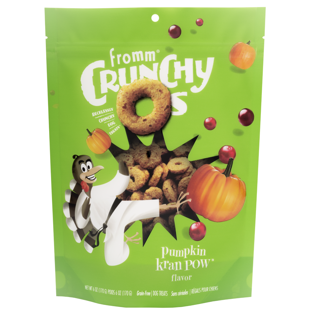 Fromm® Crunchy Os Pumpkin Kran Pow® Flavor Dog Treats, 6-oz image number null
