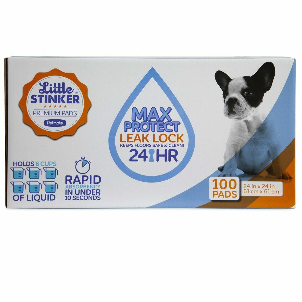 Petmate Little Stinker House Training Pad 24X24" 100 Pack image number null