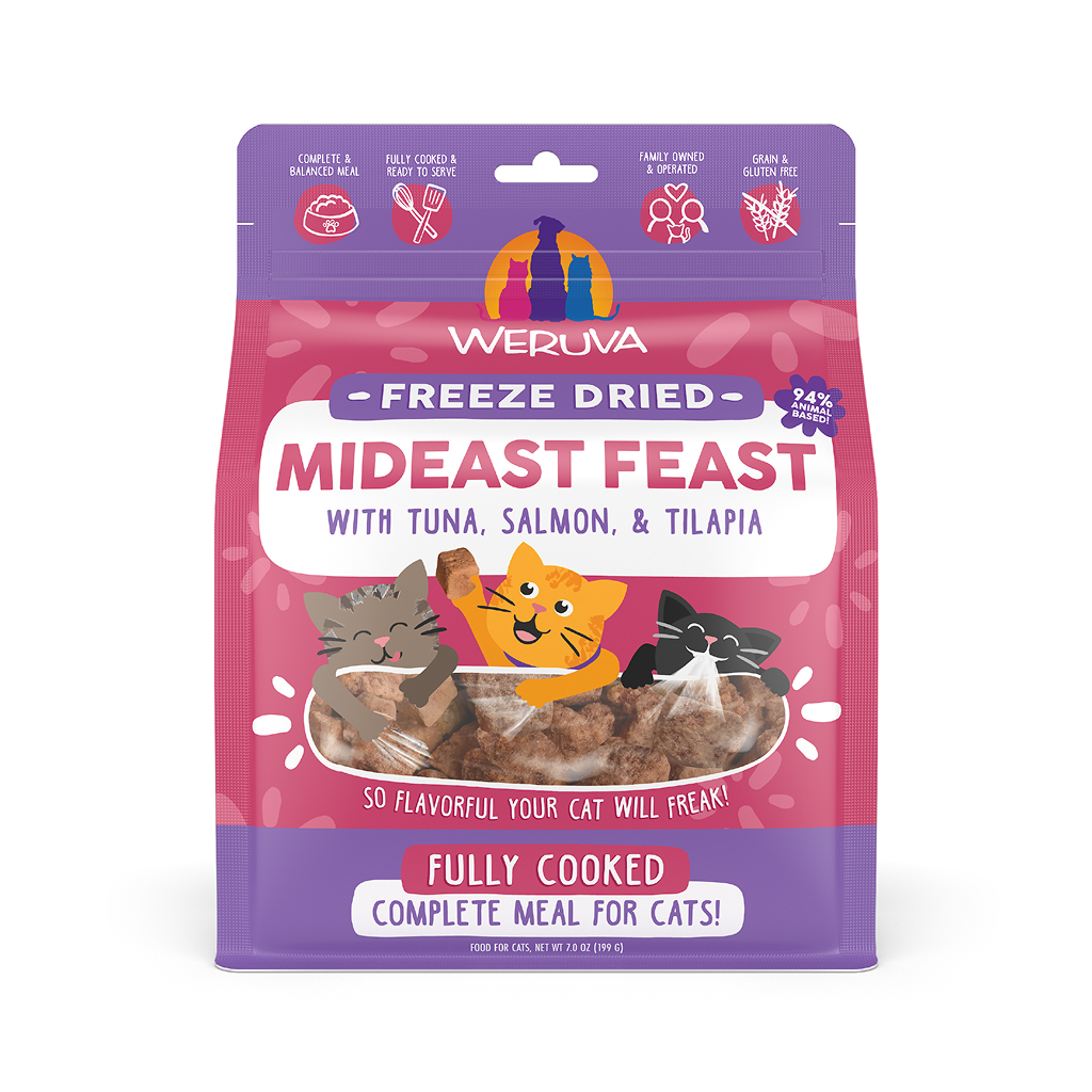 Weruva Cat Freeze Dried Mideast Feast, 7-oz image number null