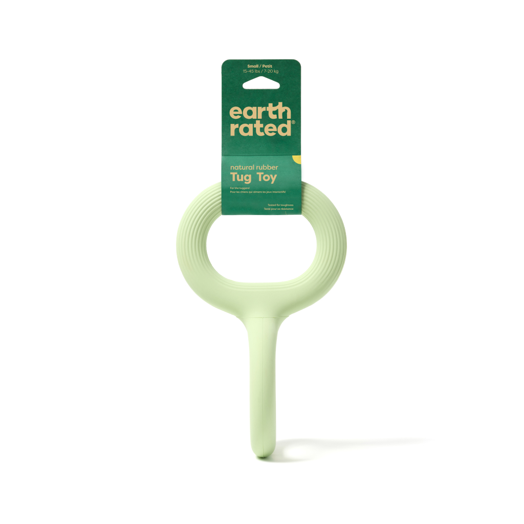 Earth Rated Small Tug Rubber Dog Toy, 1-count image number null