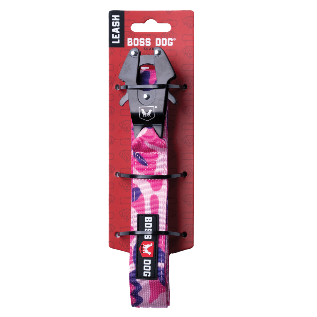 CAMO PINK 4FT LEASH 1.25" WIDE image number null