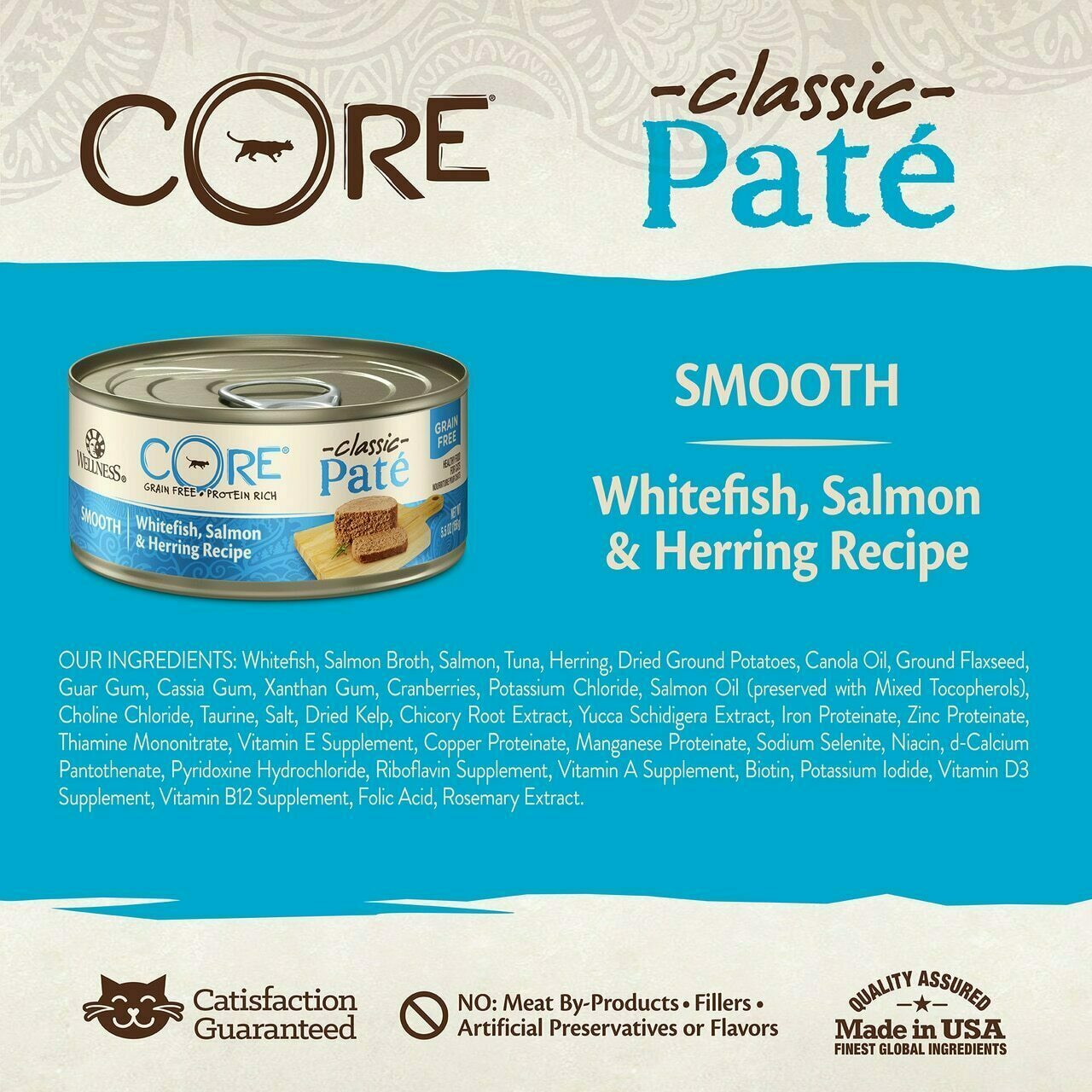 Buy Wellness Core Natural Grain Free Wet Canned Cat Food, Whitefish