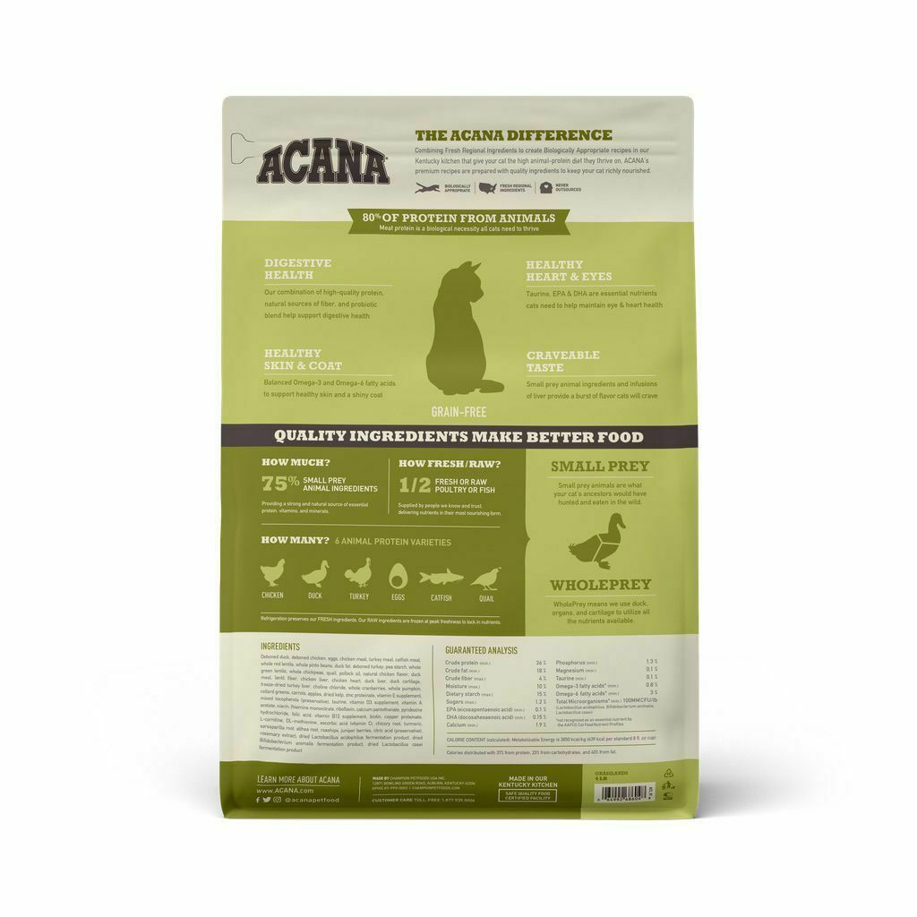 Acana Grasslands Cat Food image number null