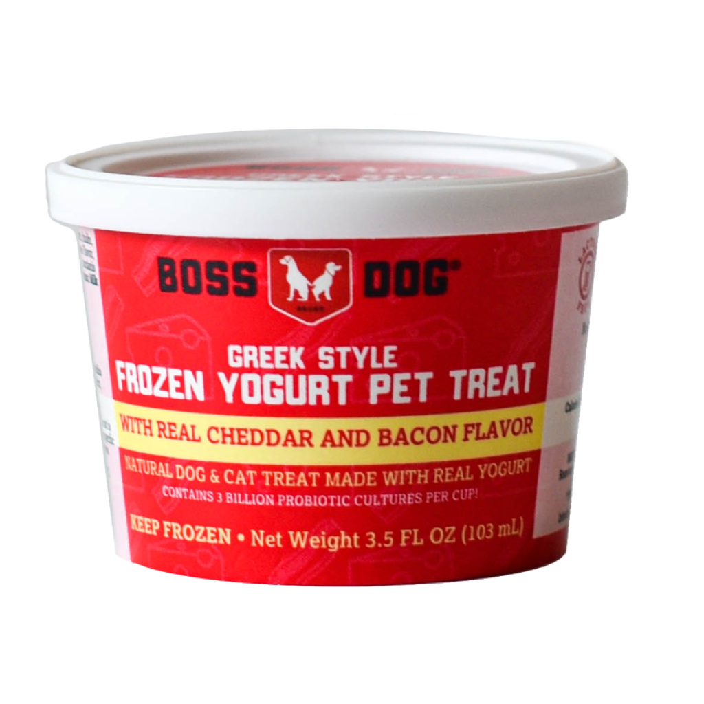 Greek Style Frozen Yogurt Treat Real Cheddar & Bacon, 3.5-oz image number null