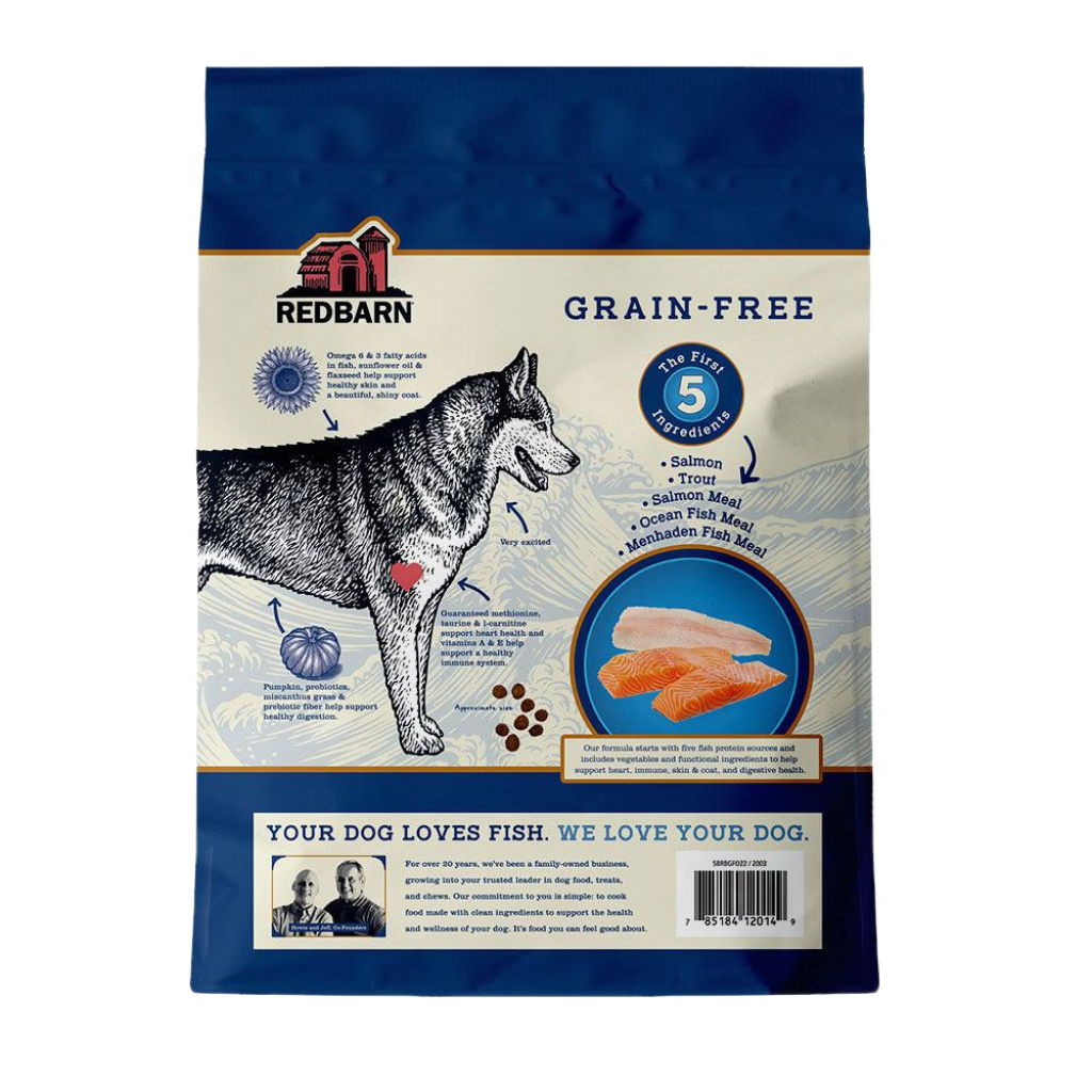 Redbarn Grain Free Ocean Recipe Dog Food 22-lb Bag image number null