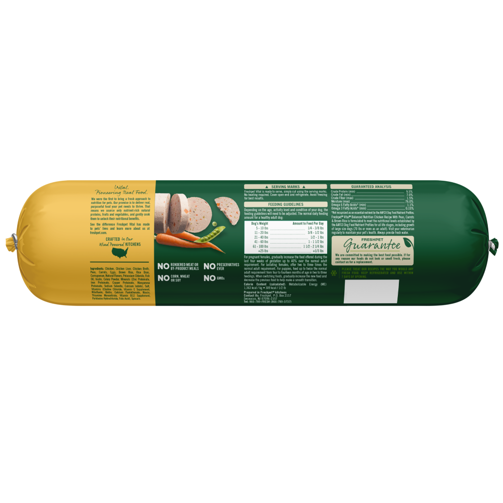 Freshpet vital balanced nutrition sale