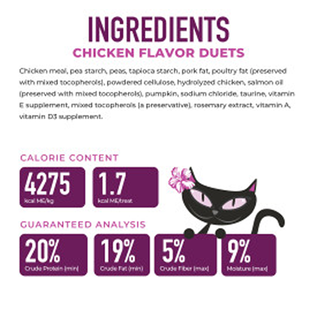 Tiki Cat Duets Chicken Cat Treats, 2-oz image number null