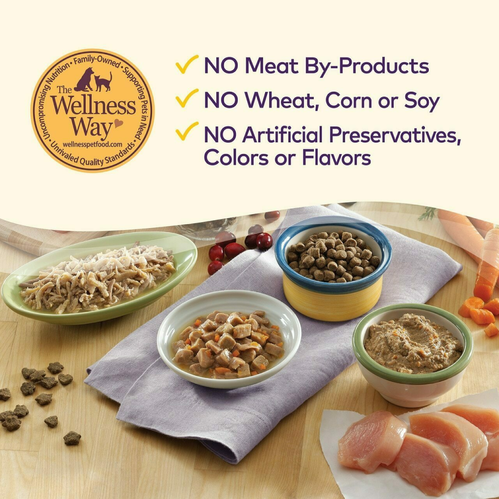 Wellness Complete Health Natural Grain Free Dry Cat Food, Chicken & Chicken Recipe image number null