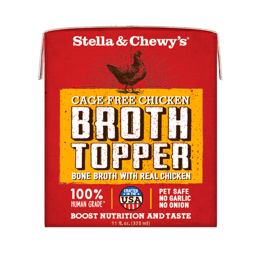 Stella & Chewy's Broth Topper, Cage Free Chicken, 11 Fluid-oz image number null
