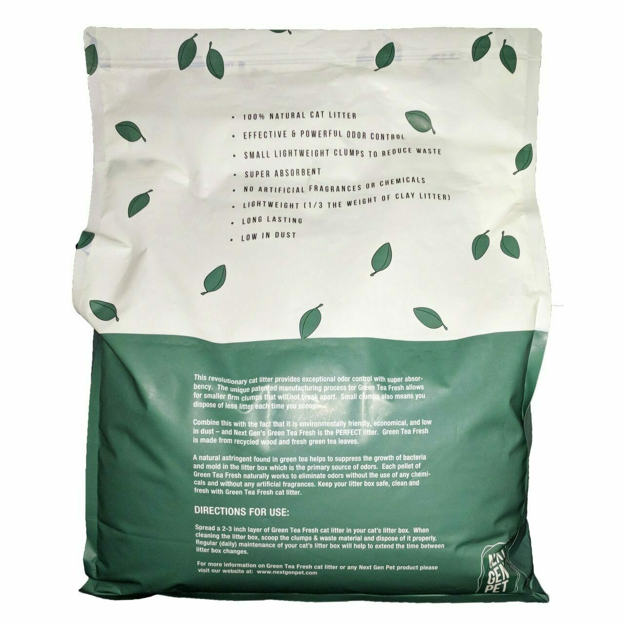 Next gen green tea cat litter store
