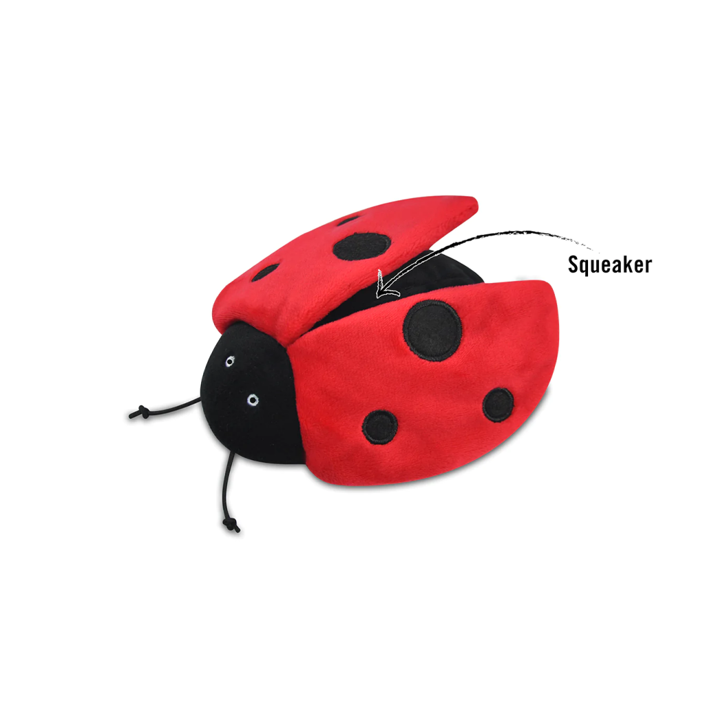 P.L.A.Y. Pet Ladybug Bug Plush Toy, 1-count image number null