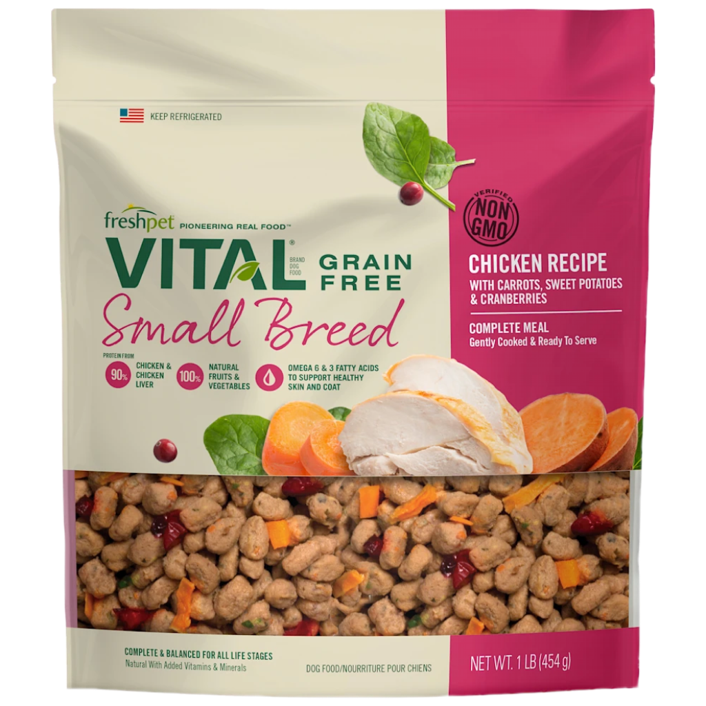 Freshpet Vital Small Dog Grain Free Complete Meals 1-lb image number null