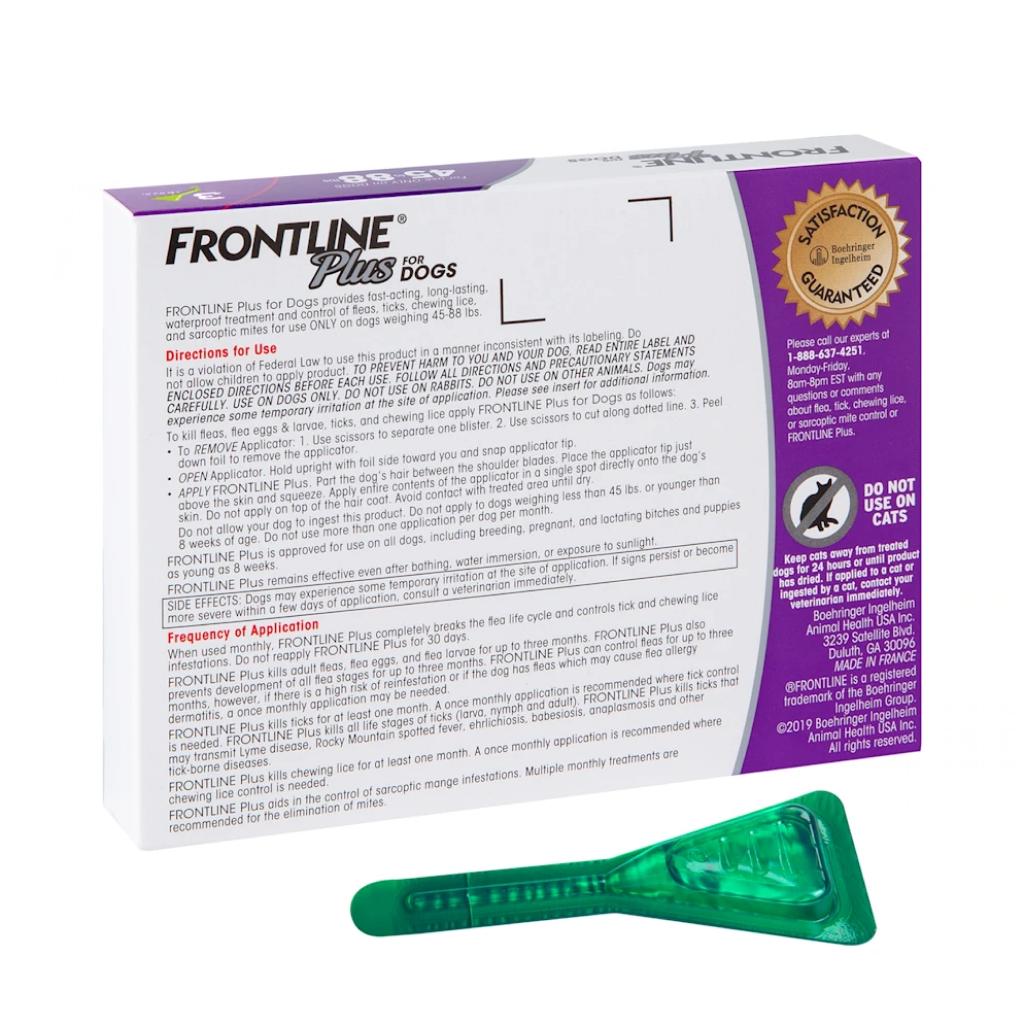 45-88-lb 3 Pack Frontline Dog image number null