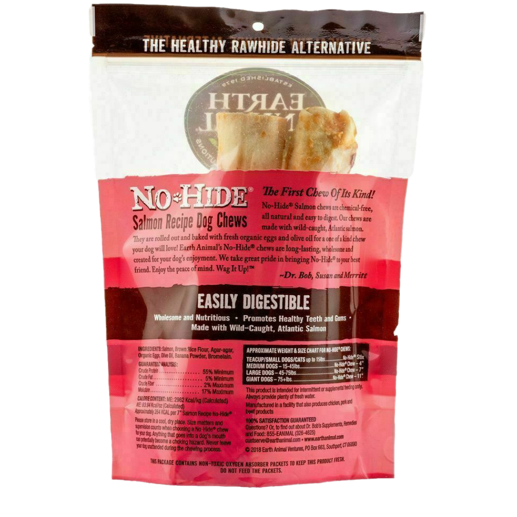 No-Hide Salmon Chews image number null