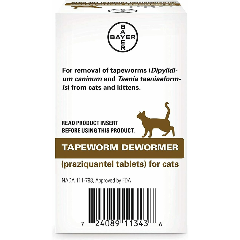 Bayer tapeworm dewormer deals for kittens