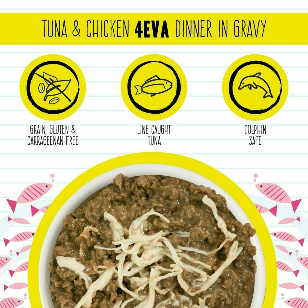 Best Feline Friend (B.F.F.) Tuna & Chicken 4-Eva With Tuna & Chicken In Gravy Cat Food By Weruva image number null