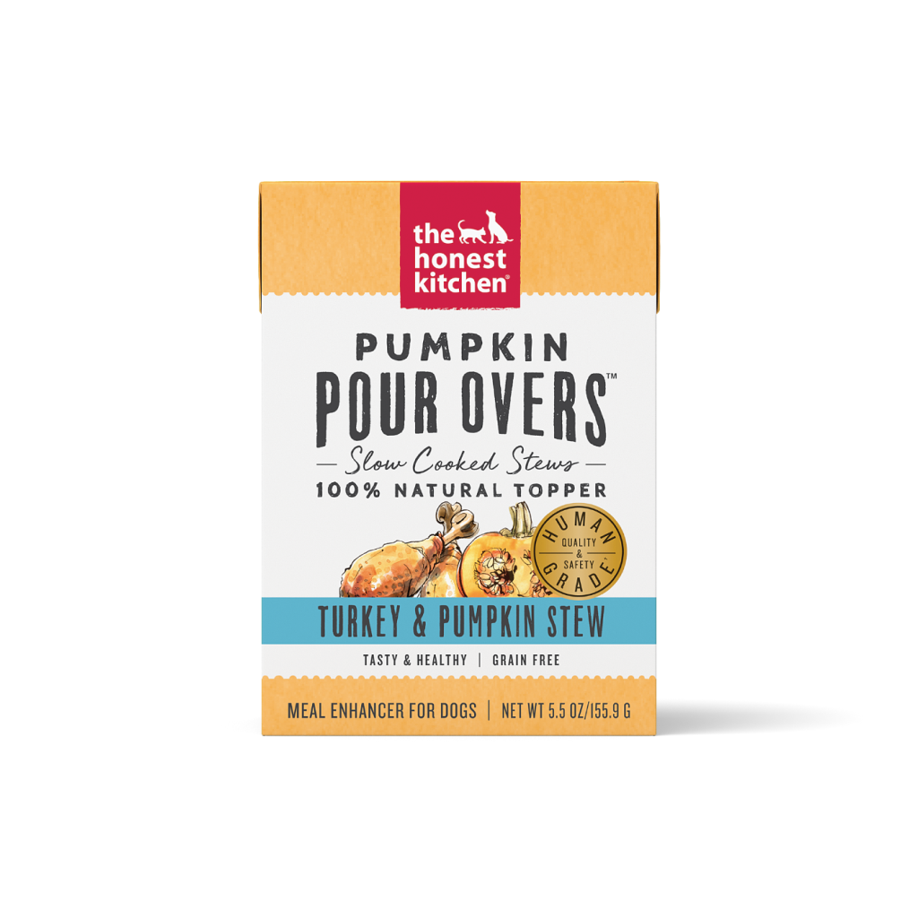 The Honest Kitchen Pumpkin POUR OVERS™ Turkey & Pumpkin Stew, 5.5-oz image number null