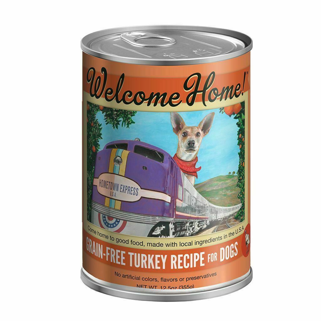 Buy Welcome Home Grain Free Turkey Wet Dog Can 12.5 oz for USD 4.69 CentinelaFeed