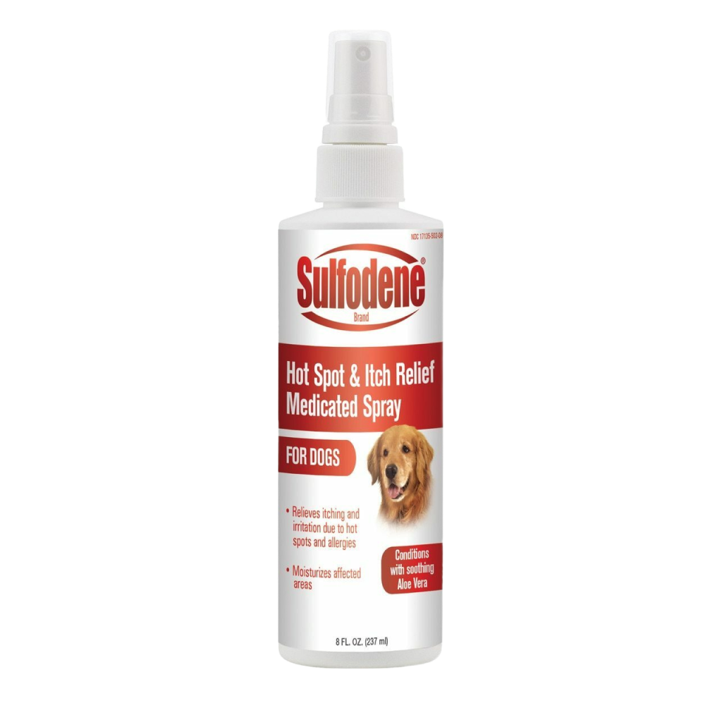 Canine hot spot treatment hot sale