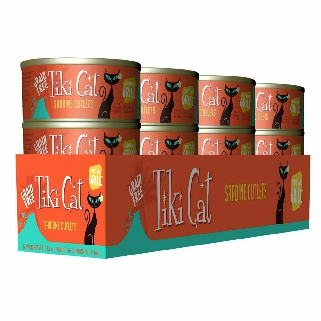 Tiki Cat Grill Tahitian Sardine - 12Tr 2.8-oz image number null