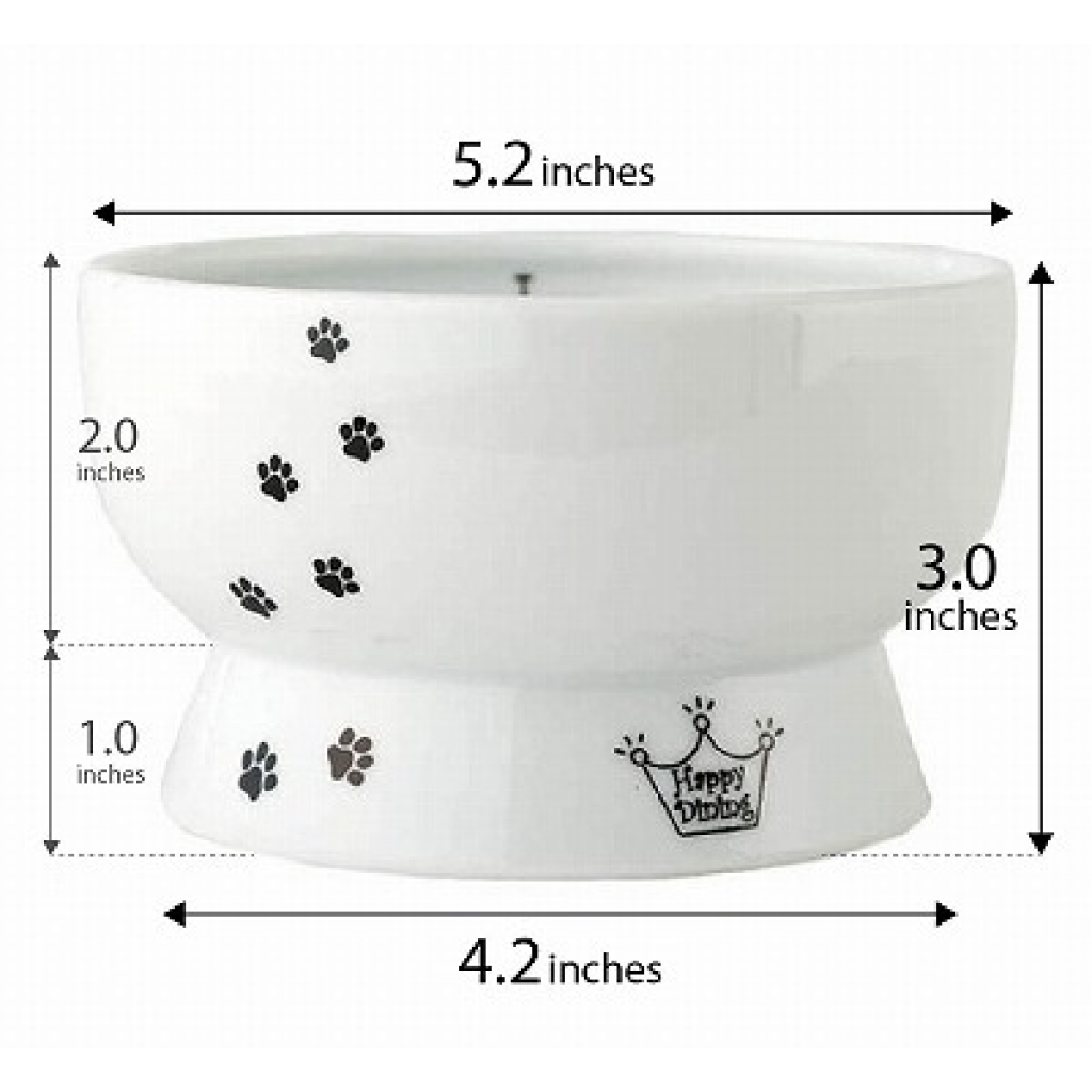 Raised Cat Water Bowl (Cat) image number null