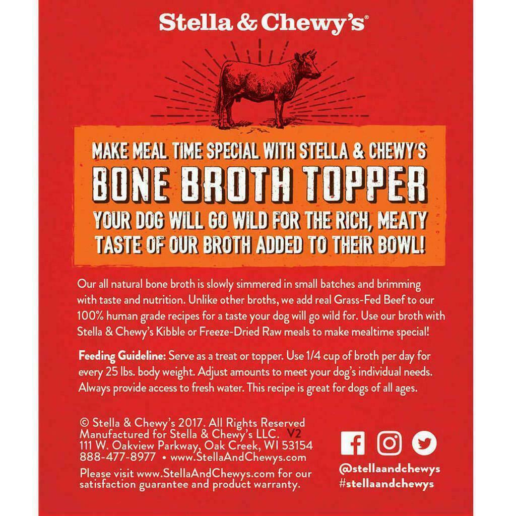 Stella & Chewy's Broth Topper, Grass Fed Beef, 11 Fluid-oz image number null