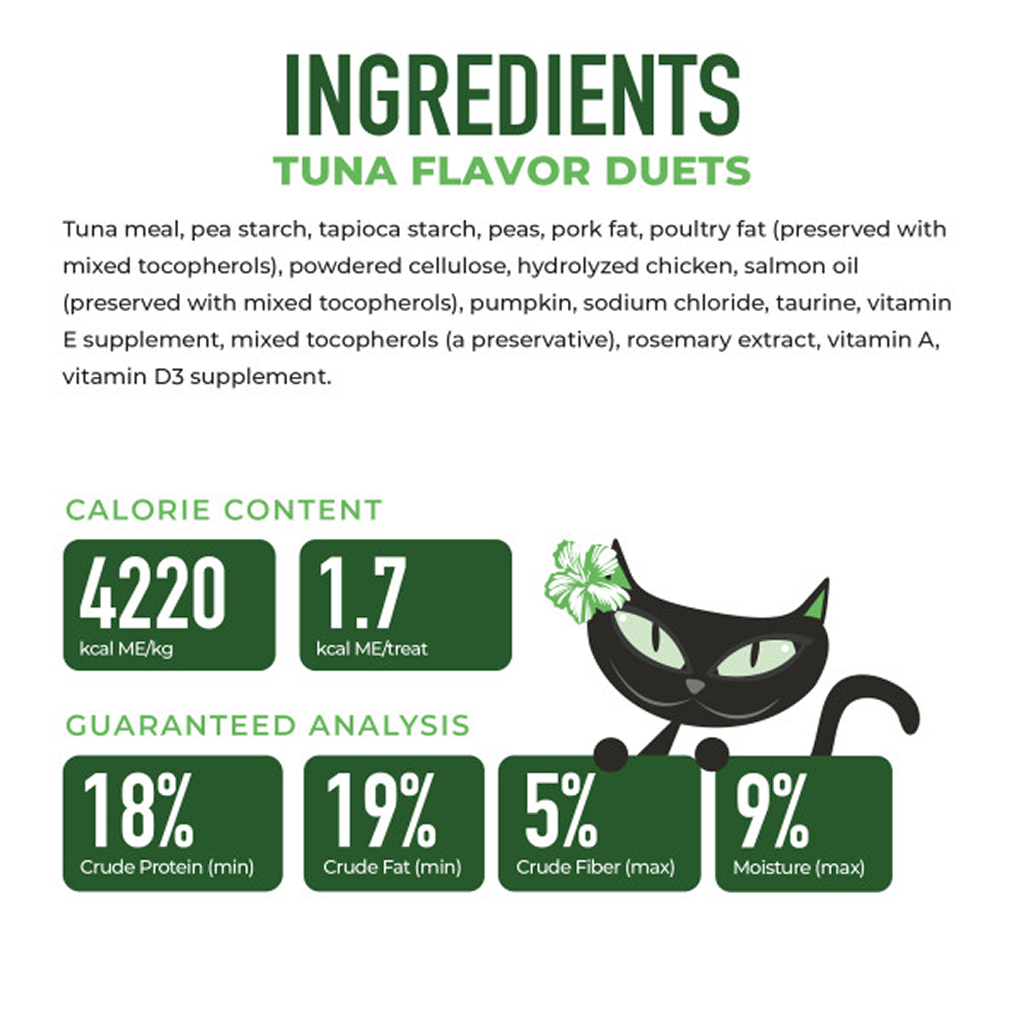 Tiki Cat Duets Tuna Cat Treats, 2-oz image number null