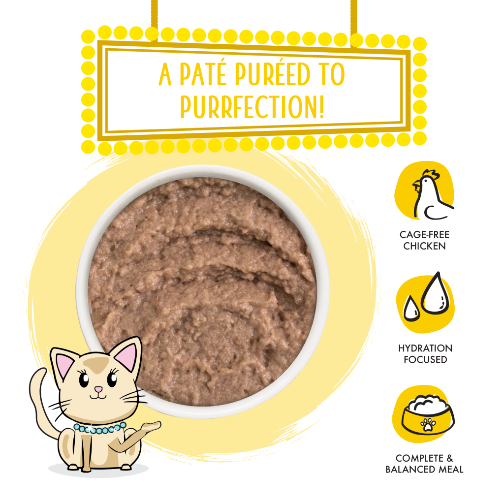 Weruva Classic Cat Paté Can - Press Your Dinner!, 3-oz image number null