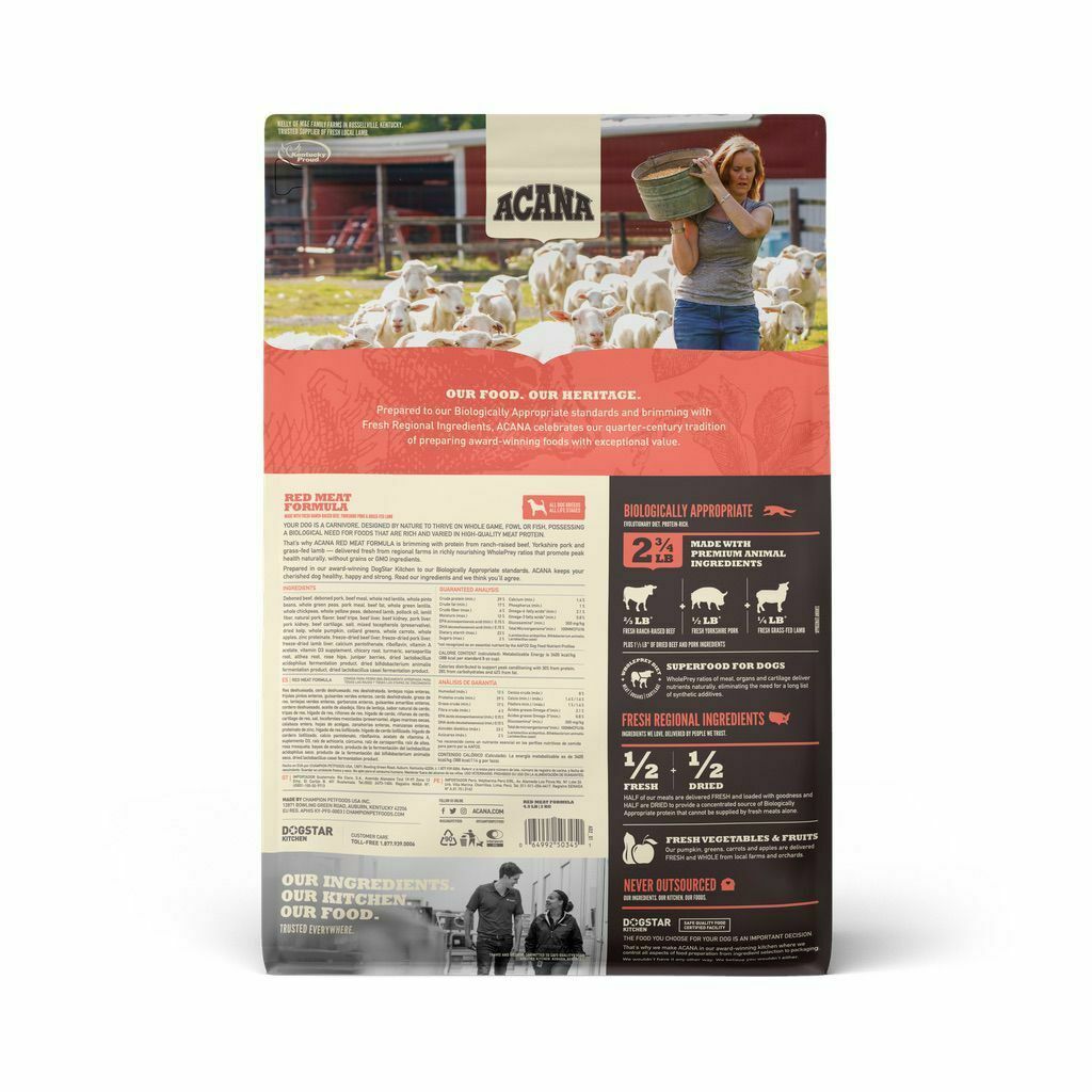 Acana heritage meats 25lb online