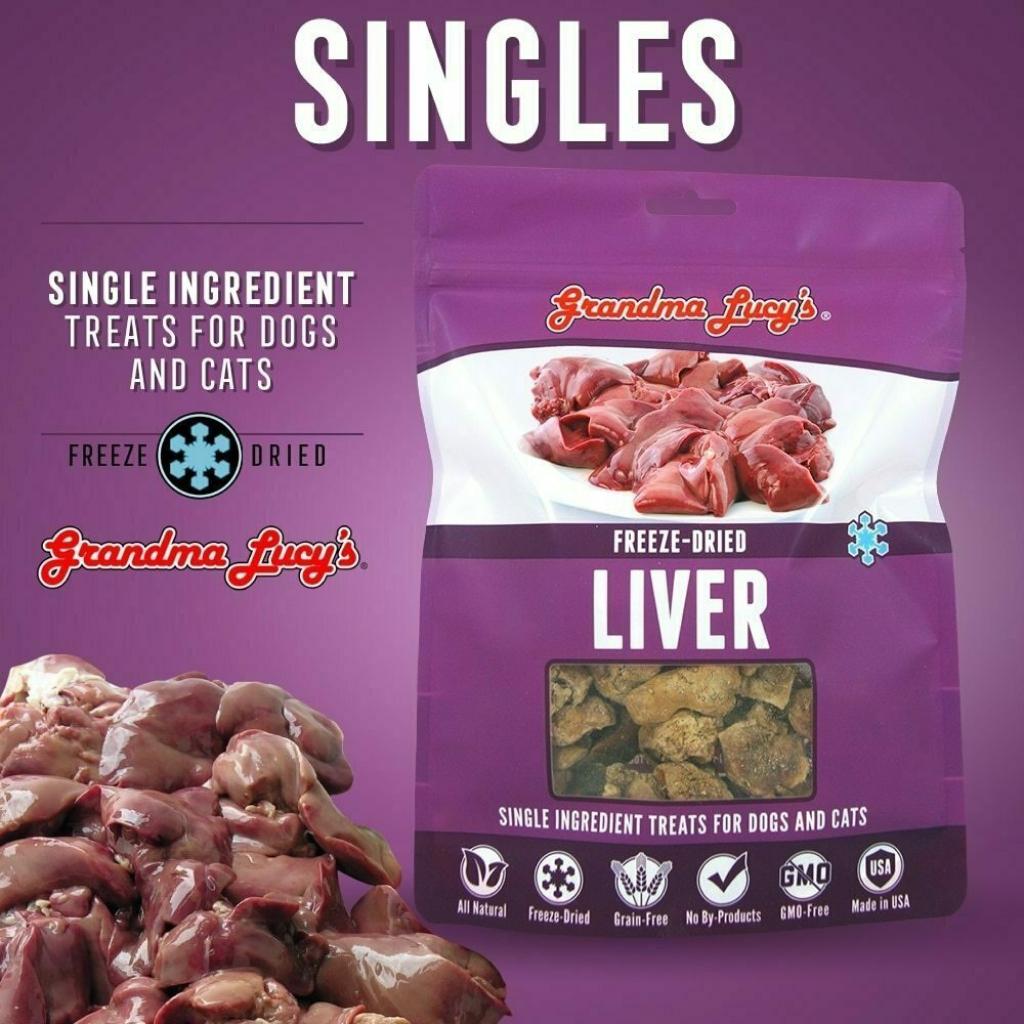 Singles Liver Pet Treats 2.5-oz image number null