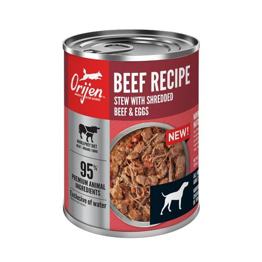 ORIJEN Premium Wet Dog Food Beef Recipe Stew, 12.8-oz image number null