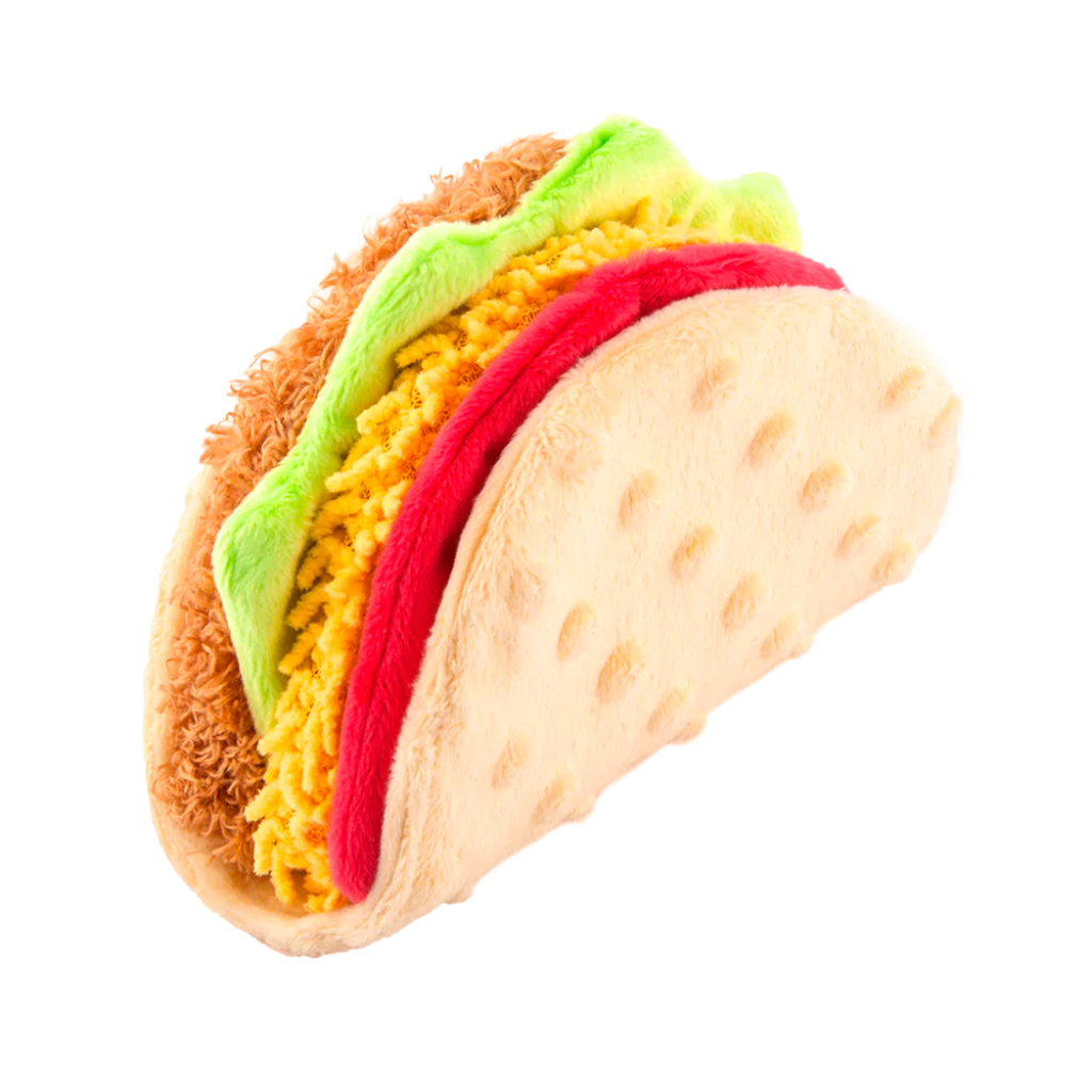 P.L.A.Y. Pet Taco International Classic Plush Toy, 1-count image number null