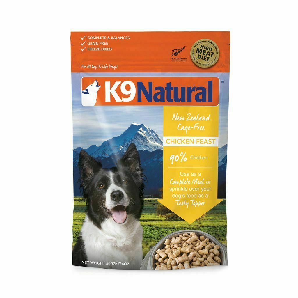 K9 Natural Chicken Feast Freeze Dried Dog Food, 1.1-lb image number null