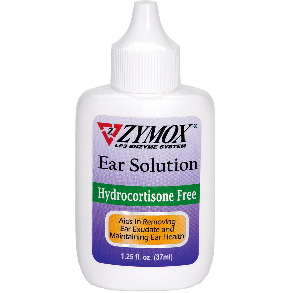 Zymox Enzymatic Ear Solution Hydrocortisone Free 1.25-oz image number null