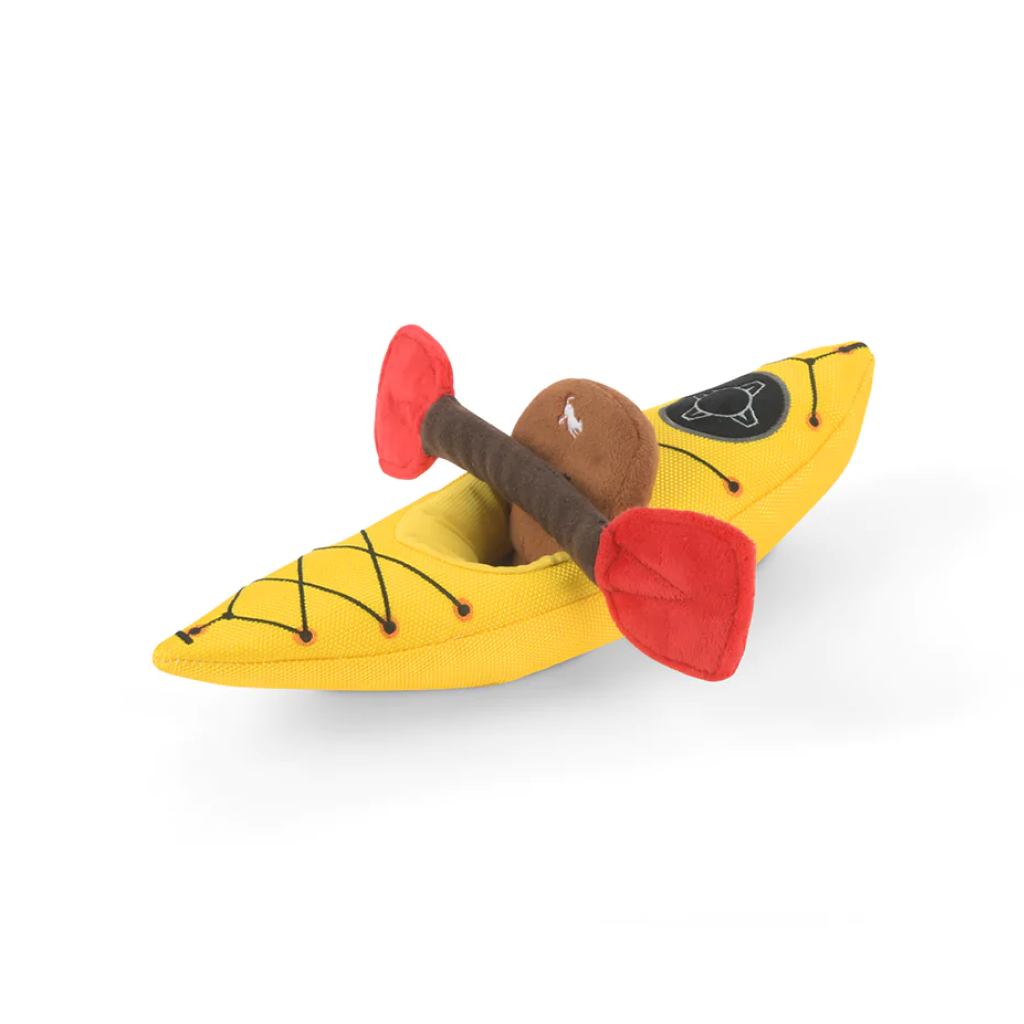 P.L.A.Y. Pet Kayak Camping Plush Toy, 1-count image number null