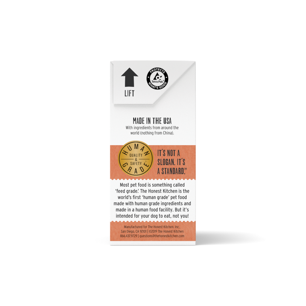 The Honest Kitchen Meal Booster: 99% Beef Dog Food Topper, 5.5-oz x1 image number null