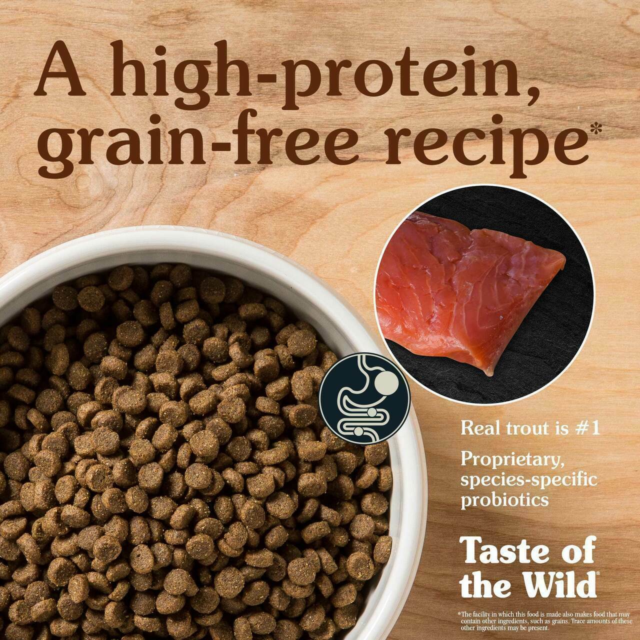 Taste Of The Wild Canyon River Feline Recipe With Trout & Smoked Salmon Dry Cat Food, 14-lb image number null
