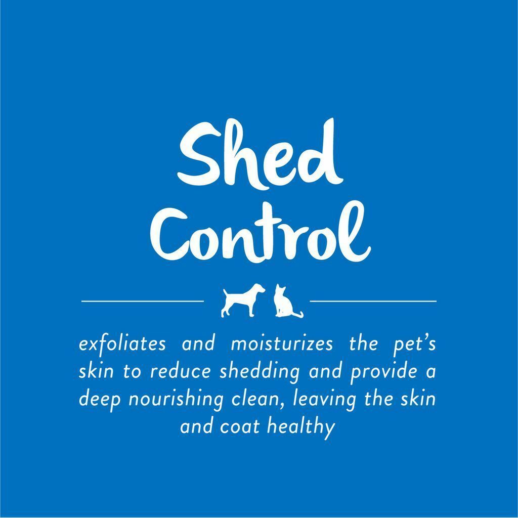 Tropiclean Lime & Coconut Shed Control Shampoo For Pets, 20-oz - Helps Reduce Shedding, Made In The USA image number null