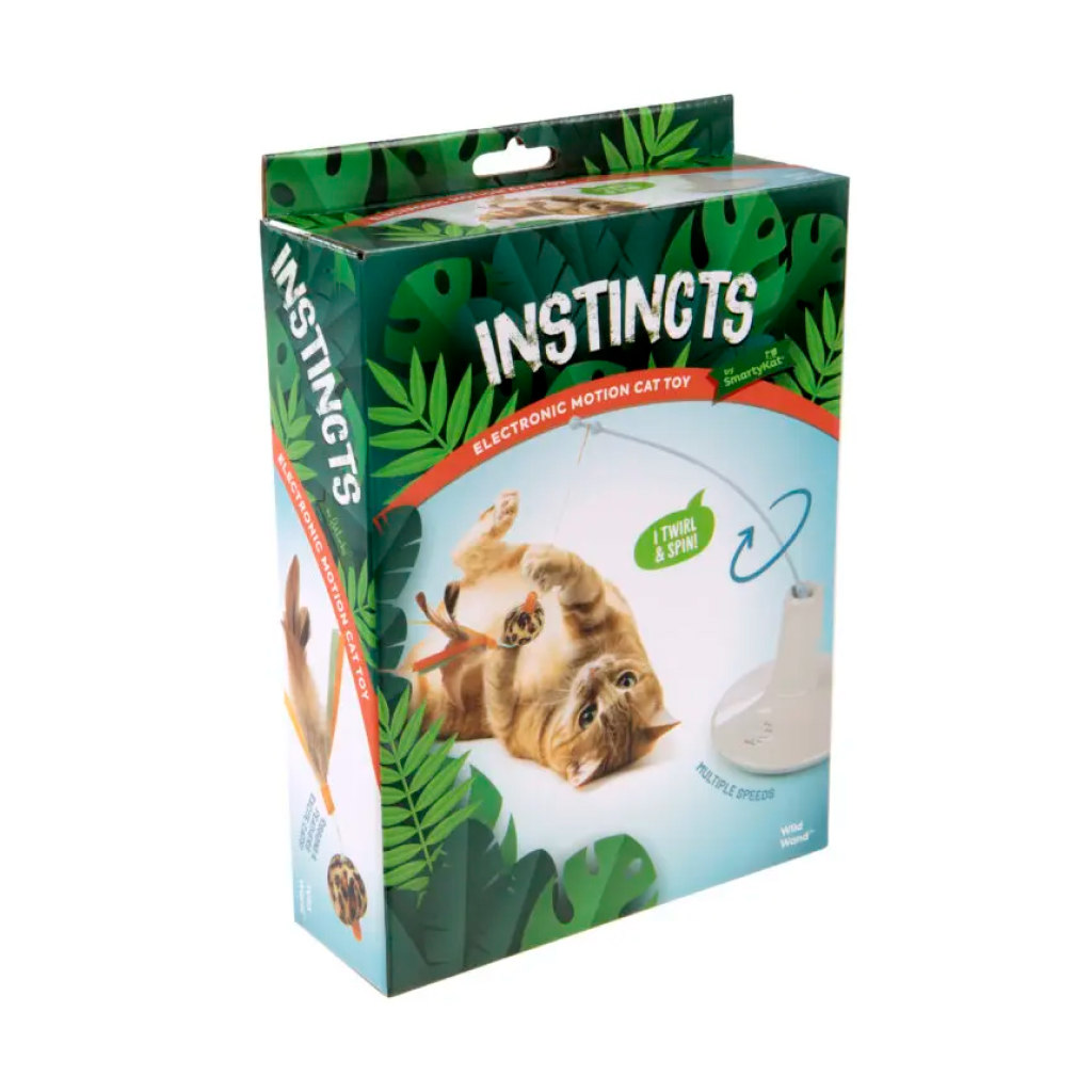 Instincts by SmartyKat Wild Wand Electronic Motion Cat Toy, 1-count image number null