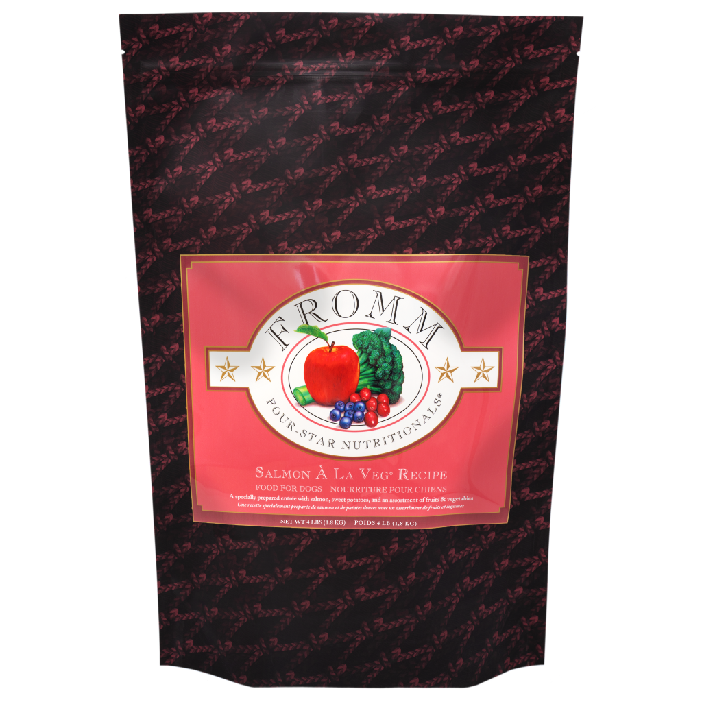 Fromm Four-Star Nutritionals® Salmon À La Veg® Food for Dogs, 4-lb image number null
