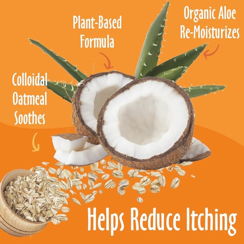 Earthbath Oatmeal & Aloe Fragrance Free Dog & Cat Shampoo, 128 Fl.- oz image number null