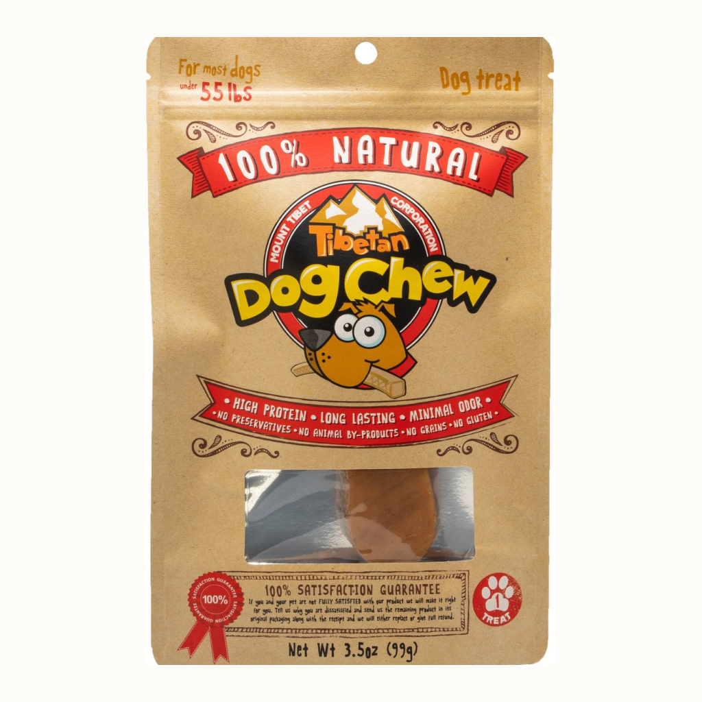 Tibetan Dog Chew Yak Cheese Stick Grain-Free Chew for Large Dogs, 3.5-oz image number null